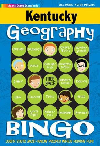 Cover image for Kentucky Geography Bingo Game!