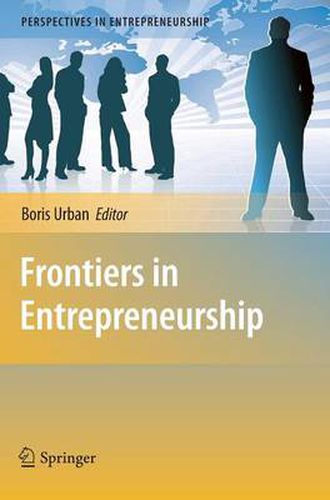 Cover image for Frontiers in Entrepreneurship