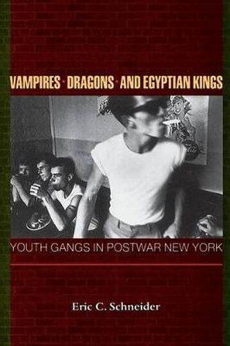 Cover image for Vampires, Dragons and Egyptian Kings: Youth Gangs in Postwar New York