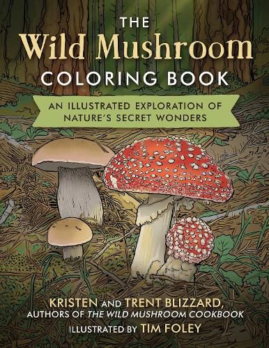 Cover image for The Wild Mushroom Coloring Book