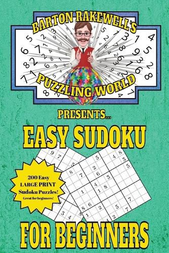 Cover image for Barton Rakewell's Puzzling World Presents Easy Sudoku