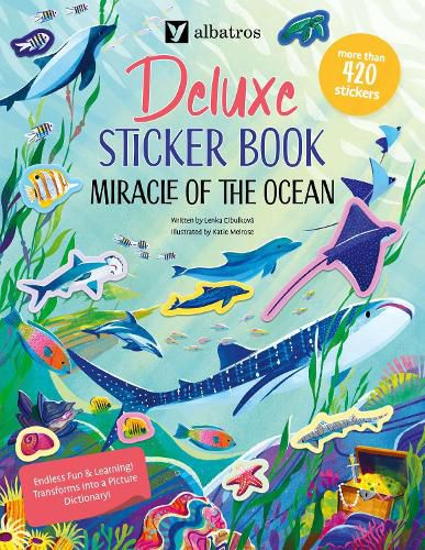 Cover image for Deluxe Sticker Book: Miracle of the Ocean