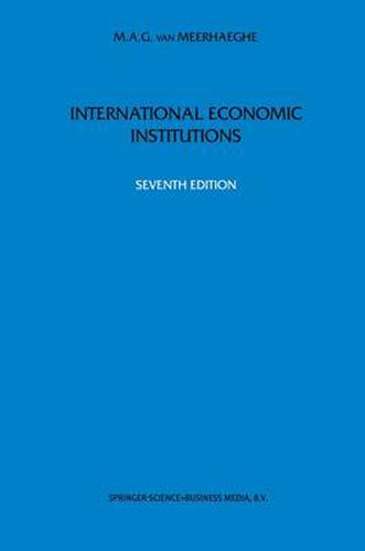 Cover image for International Economic Institutions