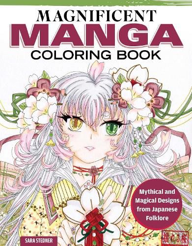 Cover image for Magnificent Manga Coloring Book