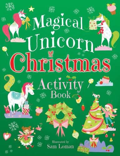 Cover image for Magical Unicorn Christmas Activity Book