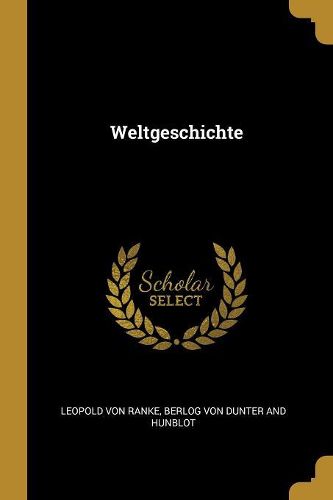 Cover image for Weltgeschichte
