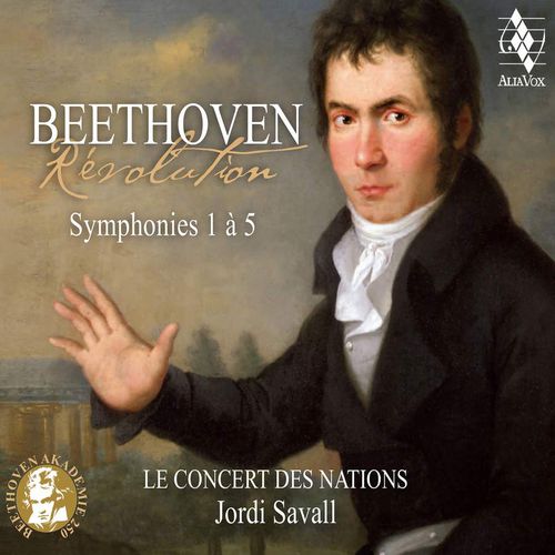 Cover image for Beethoven: Symphonies Nos. 1-5