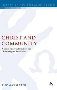 Cover image for Christ and Community: A Socio-Historical Study of the Christology of Revelation