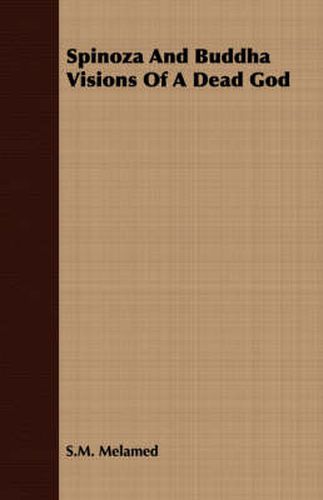 Cover image for Spinoza and Buddha Visions of a Dead God