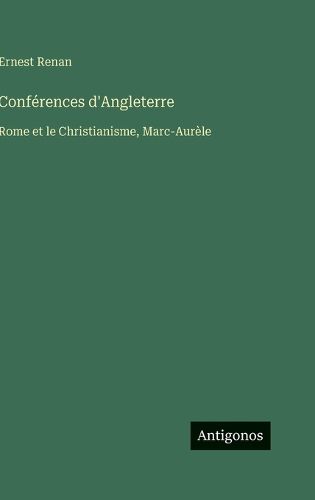 Cover image for Conferences d'Angleterre