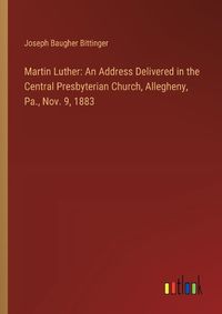 Cover image for Martin Luther