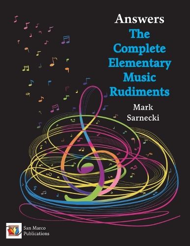 Cover image for The Complete Elementary Music Rudiments Answers