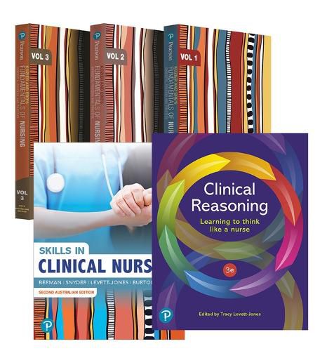 Cover image for Fundamentals Nursing Vols 1-3 + Skills in Clinical Nursing + Clinical Reasoning