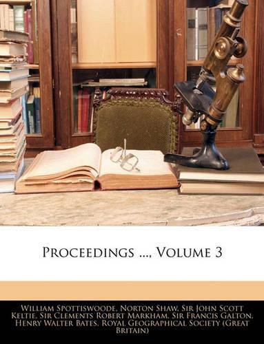 Cover image for Proceedings ..., Volume 3