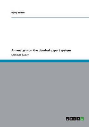 Cover image for An analysis on the dendral expert system