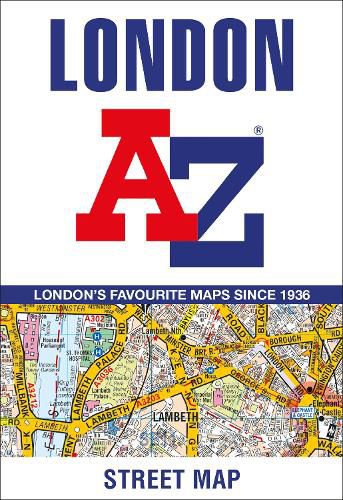 Cover image for London A-Z Map