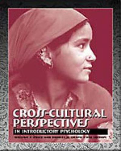 Cover image for Cross-Cultural Perspectives in Introductory Psychology (with InfoTrac)