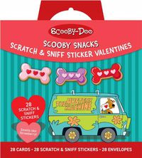 Cover image for Scooby-Doo: Scooby Snacks Scratch & Sniff Sticker Valentines