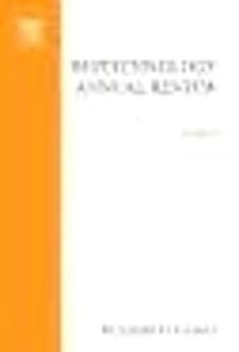 Cover image for Biotechnology Annual Review