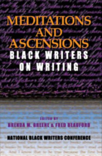 Cover image for Meditations and Ascension: Black Writers on Writing