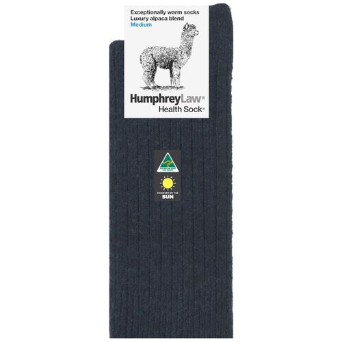 Cover image for Health Sock Medium Charcoal
