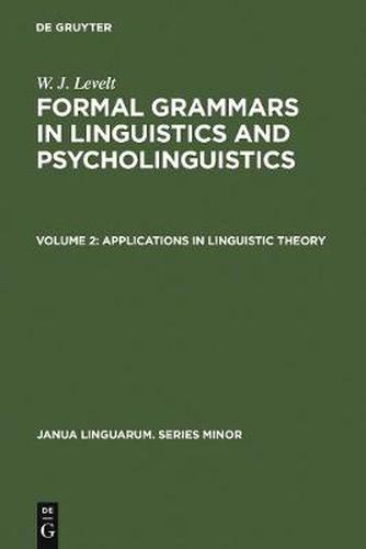 Applications in Linguistic Theory