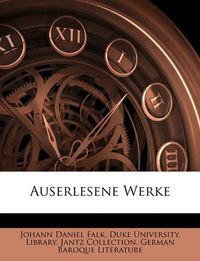 Cover image for Auserlesene Werke