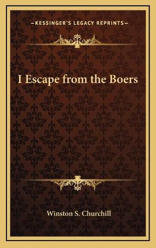 I Escape from the Boers