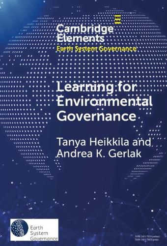 Cover image for Learning for Environmental Governance