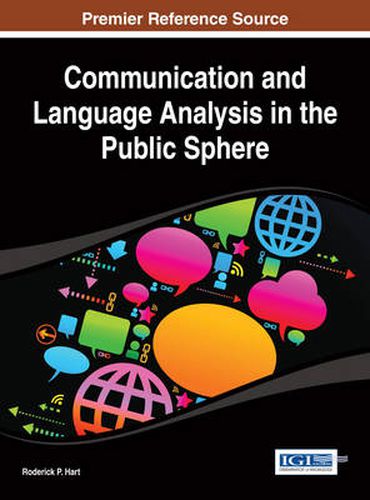 Cover image for Communication and Language Analysis in the Public Sphere