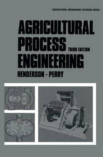 Cover image for Agricultural Process Engineering