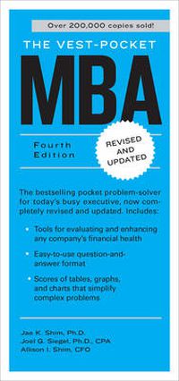 Cover image for The Vest-pocket Mba: Fourth Edition