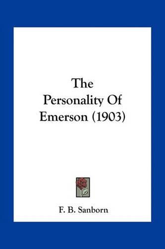 The Personality of Emerson (1903)