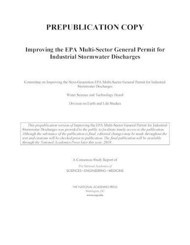 Improving the EPA Multi-Sector General Permit for Industrial Stormwater Discharges