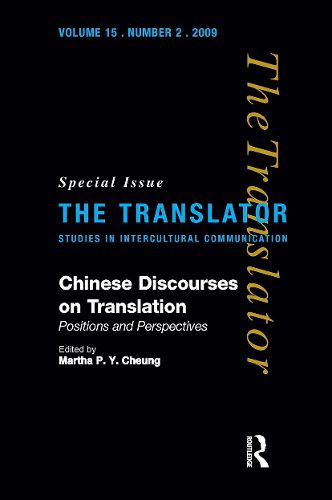 Cover image for Chinese Discourses on Translation