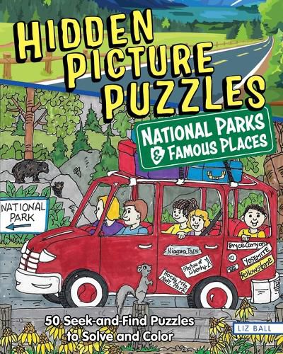 Cover image for Hidden Picture Puzzles National Parks & Famous Places