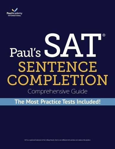 Cover image for Paul's SAT Sentence Completion Comprehensive Guide