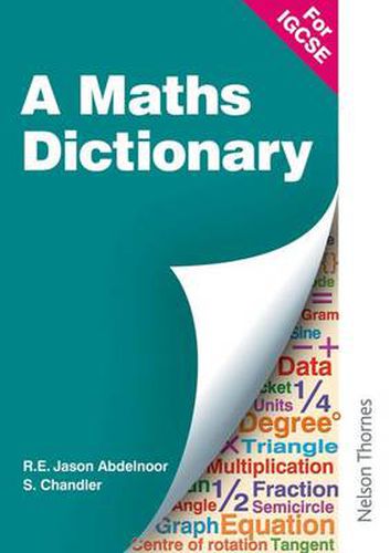 Cover image for A Mathematical Dictionary for IGCSE