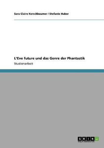 Cover image for L'Eve future und das Genre der Phantastik