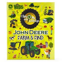 Cover image for John Deere Kids Farm & Find (I Spy with My Little Eye)