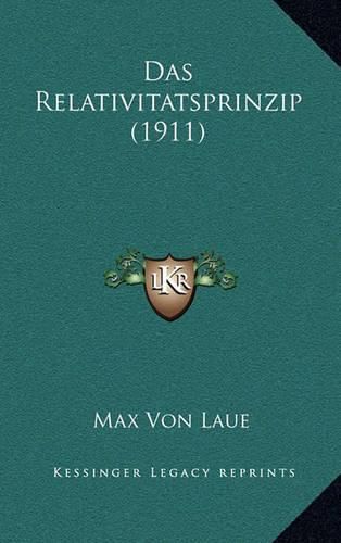 Cover image for Das Relativitatsprinzip (1911)