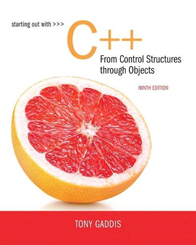 Cover image for Starting Out with C++ from Control Structures to Objects