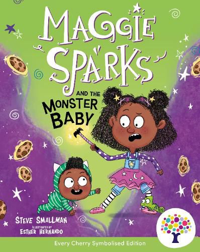 Cover image for Maggie Sparks and the Monster Baby: Accessible Symbolised Edition