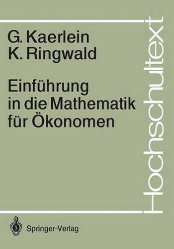 Einfuhrung in Die Mathematik Fur Oko