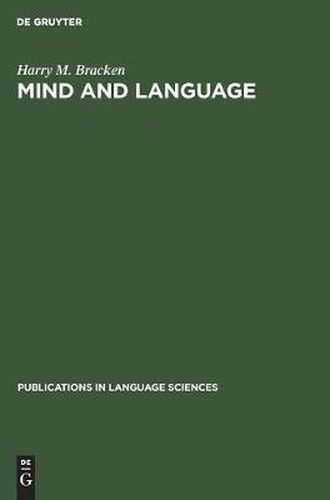 Cover image for Mind and Language: Essays on Descartes and Chomsky