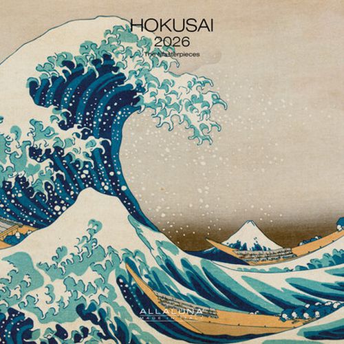 Cover image for Hokusai 30x30 Wall Calendar 2026
