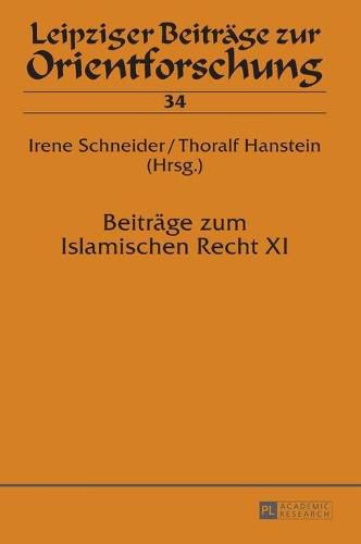 Cover image for Beitraege zum Islamischen Recht XI