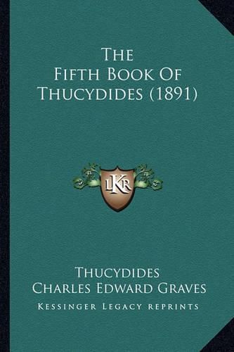 Cover image for The Fifth Book of Thucydides (1891)