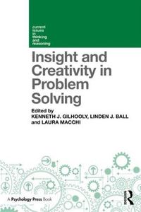 Cover image for Insight and Creativity in Problem Solving