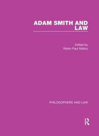 Cover image for Adam Smith and Law